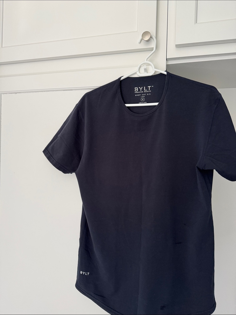BYLT Basics Men’s Black Short-Sleeve Crew Tee